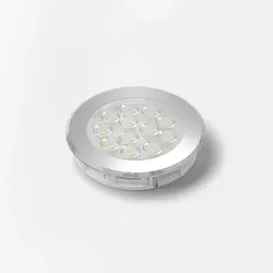 Möbel-LED Spot-Leuchten, Sign Plus, warmweiß, aluminiumoptik