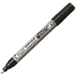 PILOT Permanent-Marker SUPER COLOR Silver, medium, silber