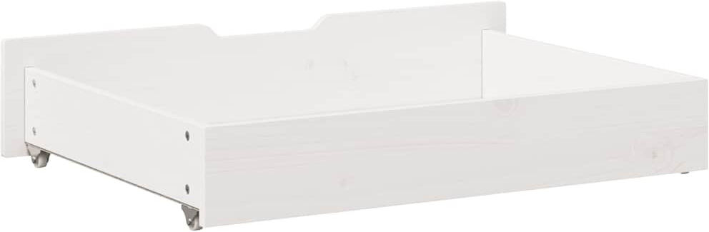 Ebern Designs Underbed Storage Drawers White 17 H x 80 L x 55 W cm