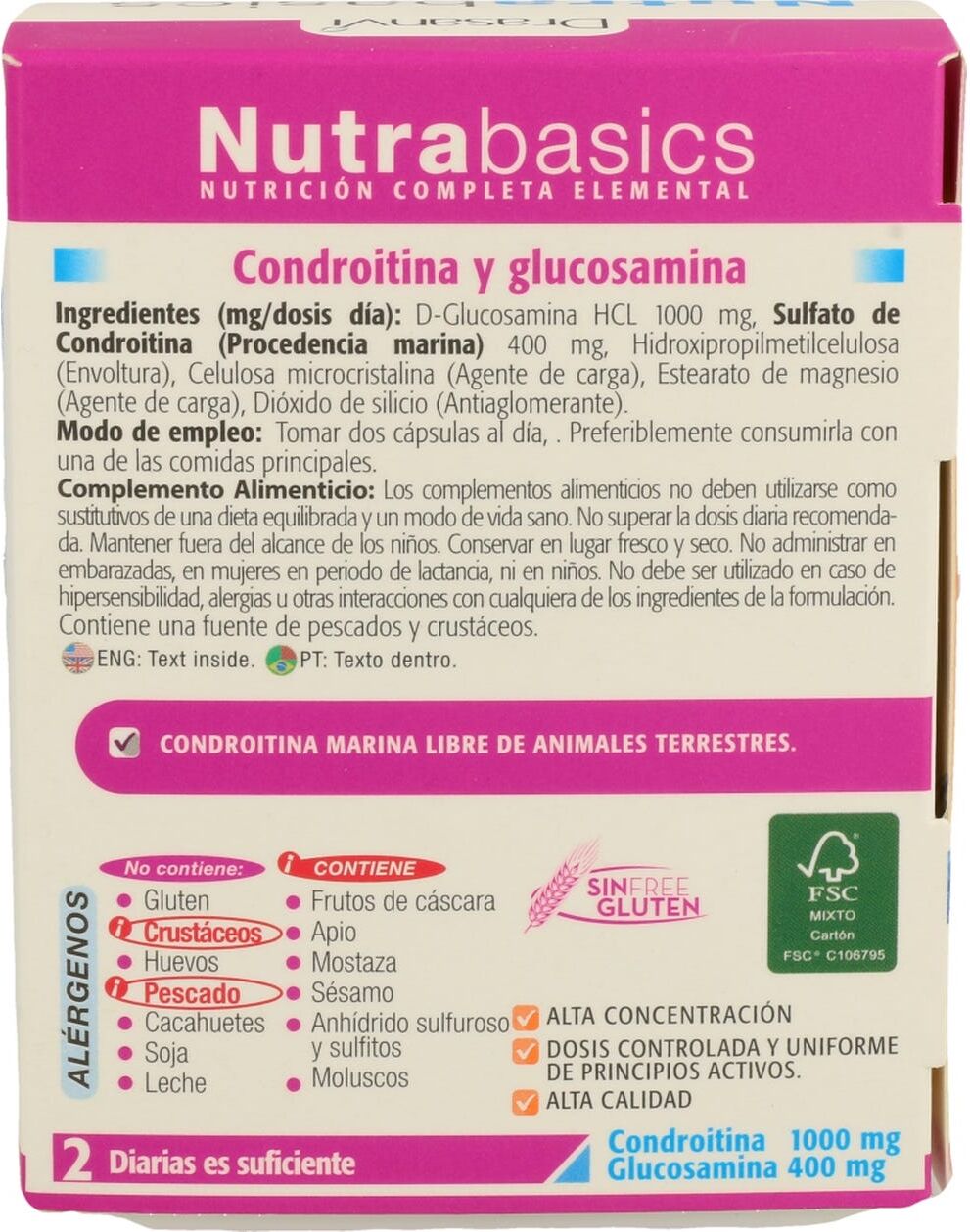 Drasanvi Condroitina + glucosamina 48 caps