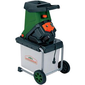 Gardebruk Häcksler DBHC001, 100058, 3100 Watt, Messerhäcksler, Schnittstärke bis 40 mm