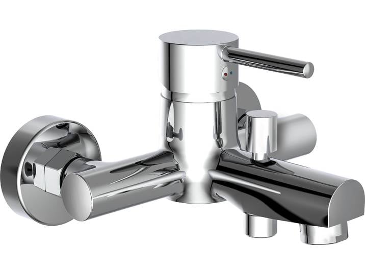 SCHÜTTE Badewannenarmatur ATLANTA, wassersparende Mischbatterie Badewanne, Wasserhahn Bad, Wannenarmatur