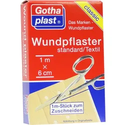 Gothaplast Wundpflaster Standard 1mx6cm Am Stueck 1 ST