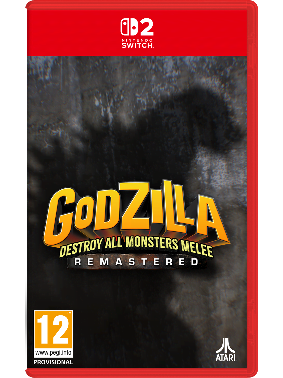Godzilla: Destroy All Monsters Melee Remastered - Nintendo Switch 2 - Fighting - PEGI 12