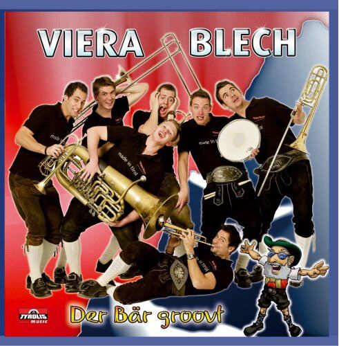 Viera Blech - Der Bär Groovt - Blasmusik der Spitzenklasse aus Tirol - Instrumental - Preis vom 09.10.2026 07:28:09 h