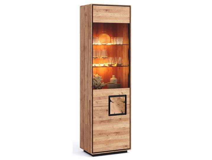 Landscape Vitrine I (links) BRIXEN, wildeiche, Massivholz