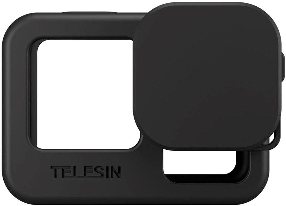 TELESIN Silikone Cover - GoPro Hero 9 / 10 / 11 / 12 / 13 - Sort