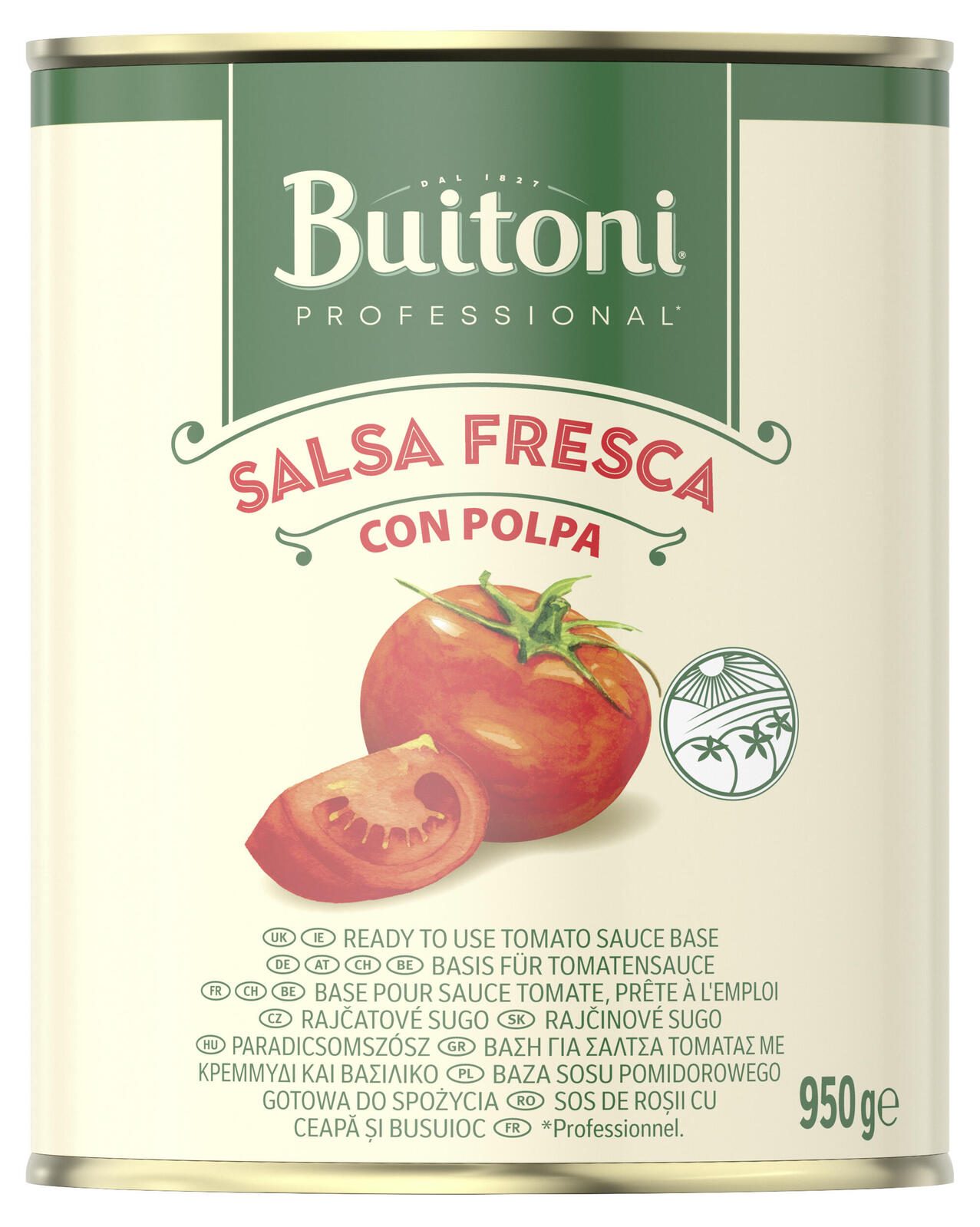 Buitoni® Professional Buitoni® Tomatensauce mit Zwiebeln und Basilikum 950,0 g 12606279