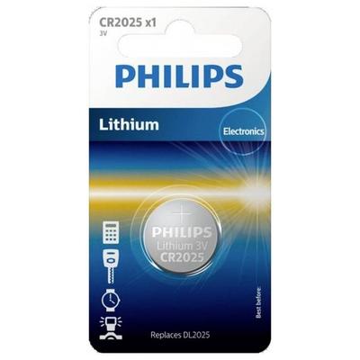 Philips Knopfzelle CR2025 3V 1 St. Lithium Minicells