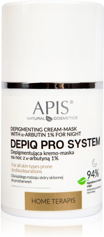 Apis Natural Cosmetics Home TerApis renewing night cream mask for skin with hyperpigmentation 50 ml