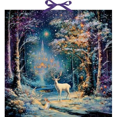 Wand-Adventskalender – Magischer Winterwald