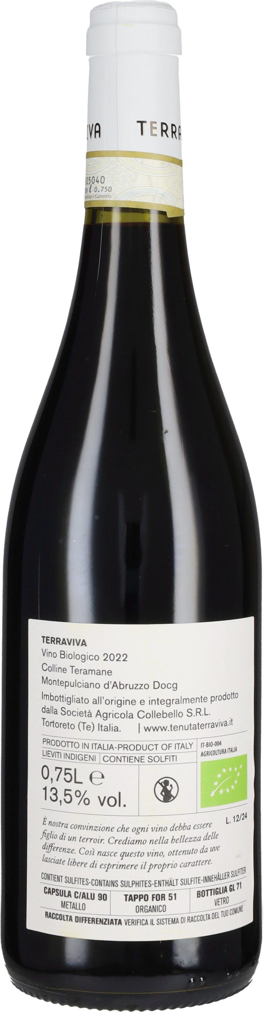 Montepulciano d'Abruzzo Terraviva 2022