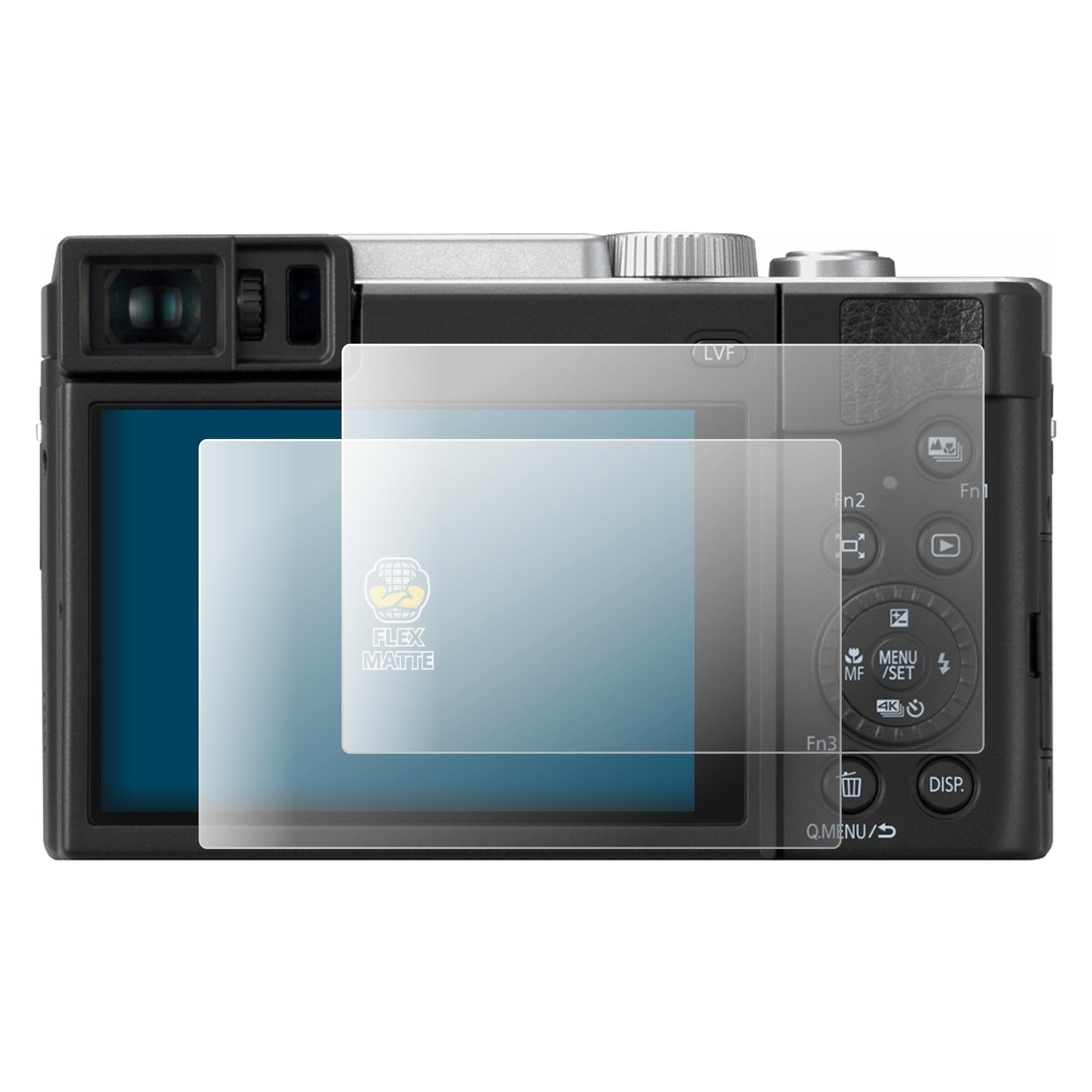 Brotect Fullscreen für Panasonic Lumix DC-TZ95 Schutzfolie Displayschutz Folie Matt Entspiegelungsfolie (5643903)