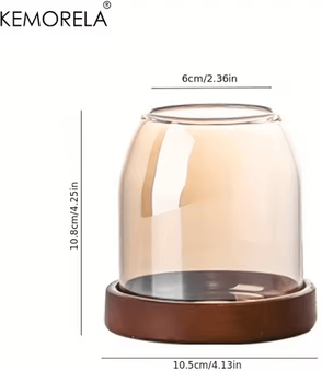 Inspire Curations KEMORELA Tableware Storage Jar With Tray a