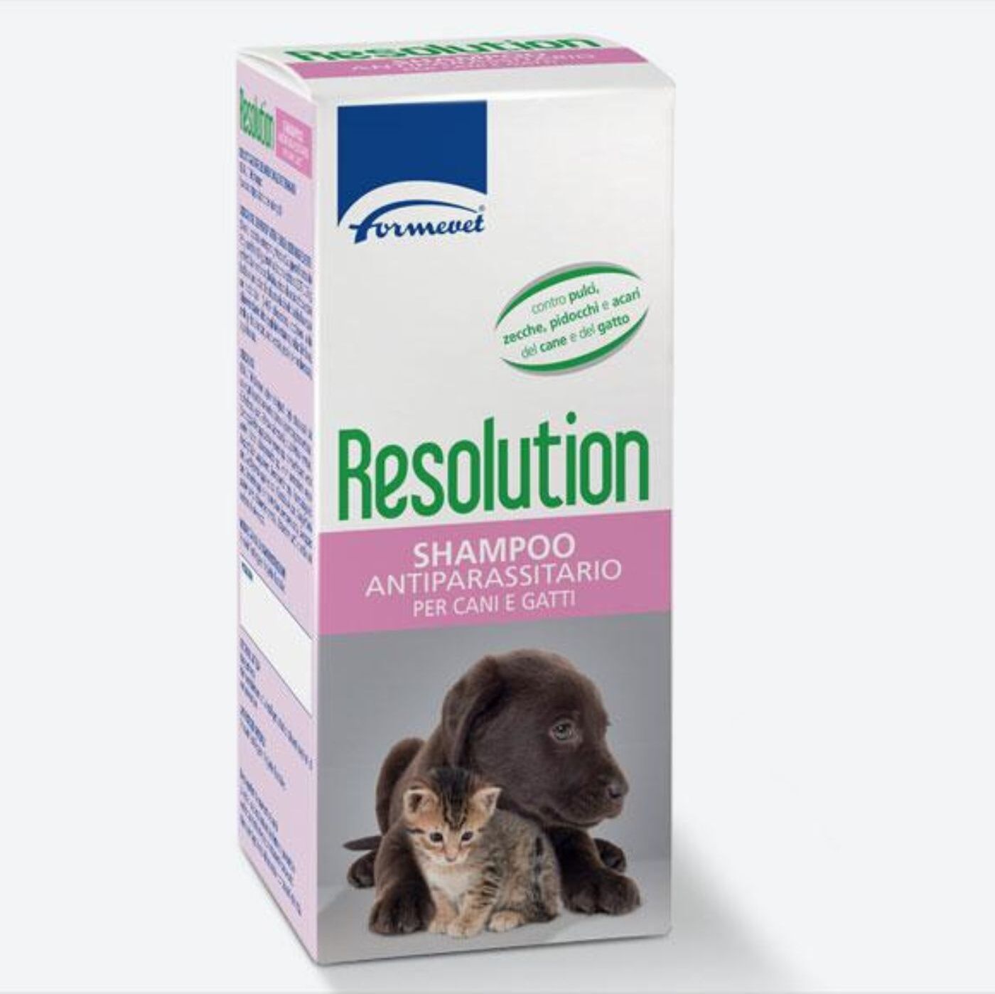 Formevet Shampoo Resolution Antiparassitario per Cani e Gatti 200 ml