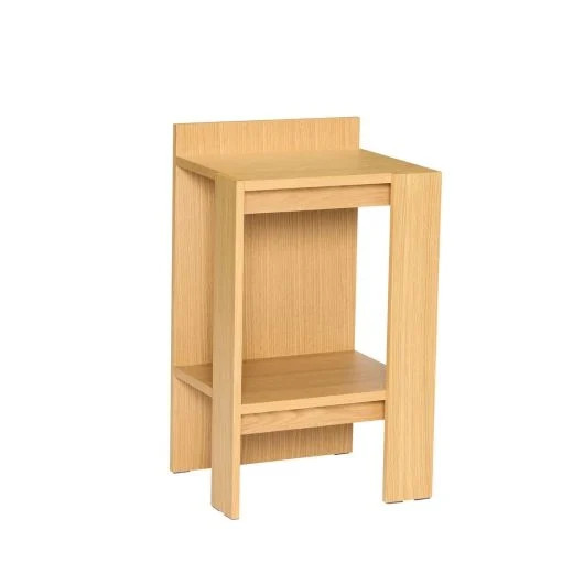 Hubsch Merge nachtkastje naturel B: 37,0 cm, D: 42,0 cm, H: 70,0 cm