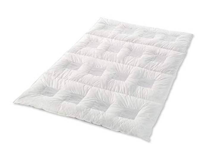 CLIMABALANCE 60759 Zudecke Comfort Warm, 155 x 220 cm, 1250 g, weiß Effektive Temperatur- und Feuchtigkeitsregulierung