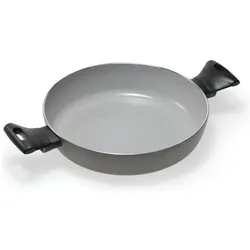 Moneta Kochtopf 2 Griffe 24cm Melodia, Pfanne + Kochtopf, Schwarz, Grau