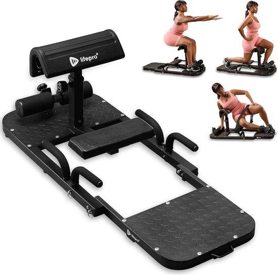 Famanu 2-in-1 Kraftmaschine für Ganzkörpertraining - Schwarz