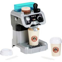 KLEIN THEO Theo Klein 9510 Barista Espressomaschine I Mit Wassertank und Durchlauffunktion I Inkl. Kaffeepads, -stempel, Bechern u.v.m. I Spielzeug für Kinder ab 3 Jahren