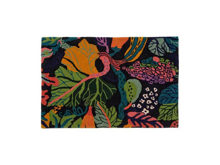 Classic Collection Paillasson Heritage Garden 60x90 cm Black-multi