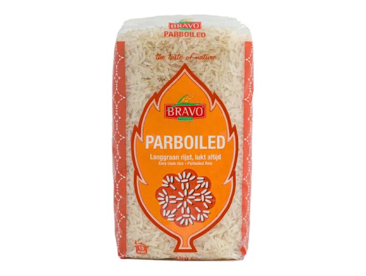 Bravo voorgekookte rijst - 1 kg