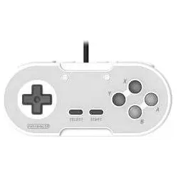 retro-bit Legacy16 2.4 Ghz Wireless Controller for SNES, Switch, PC, Mac, Raspberry Pi and Steam - C (Mac, PC, Raspberry Pi 3, SNES Classic, Switch), Gaming Controller, Grau