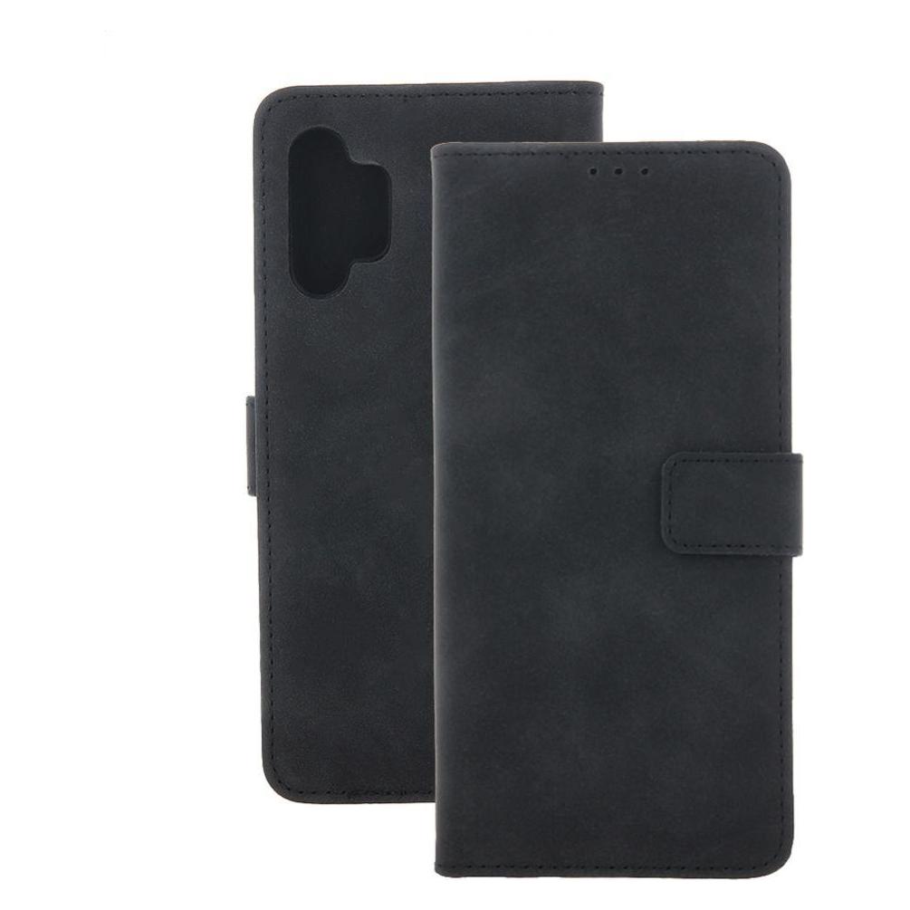 OEM Smart Velvet Tasche für Motorola Moto G24 / G04 schwarz (Motorola Moto G04, Motorola Moto G24) (GSM181209)