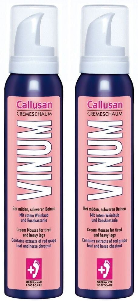 Callusan Vinum Cremeschaum 2x 2x125 ml Schaum