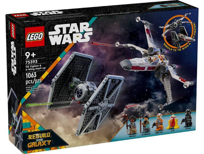 LEGO® LEGO® Star Wars 75393 Mashup aus TIE Fighter & X-Wing Spielbausteine