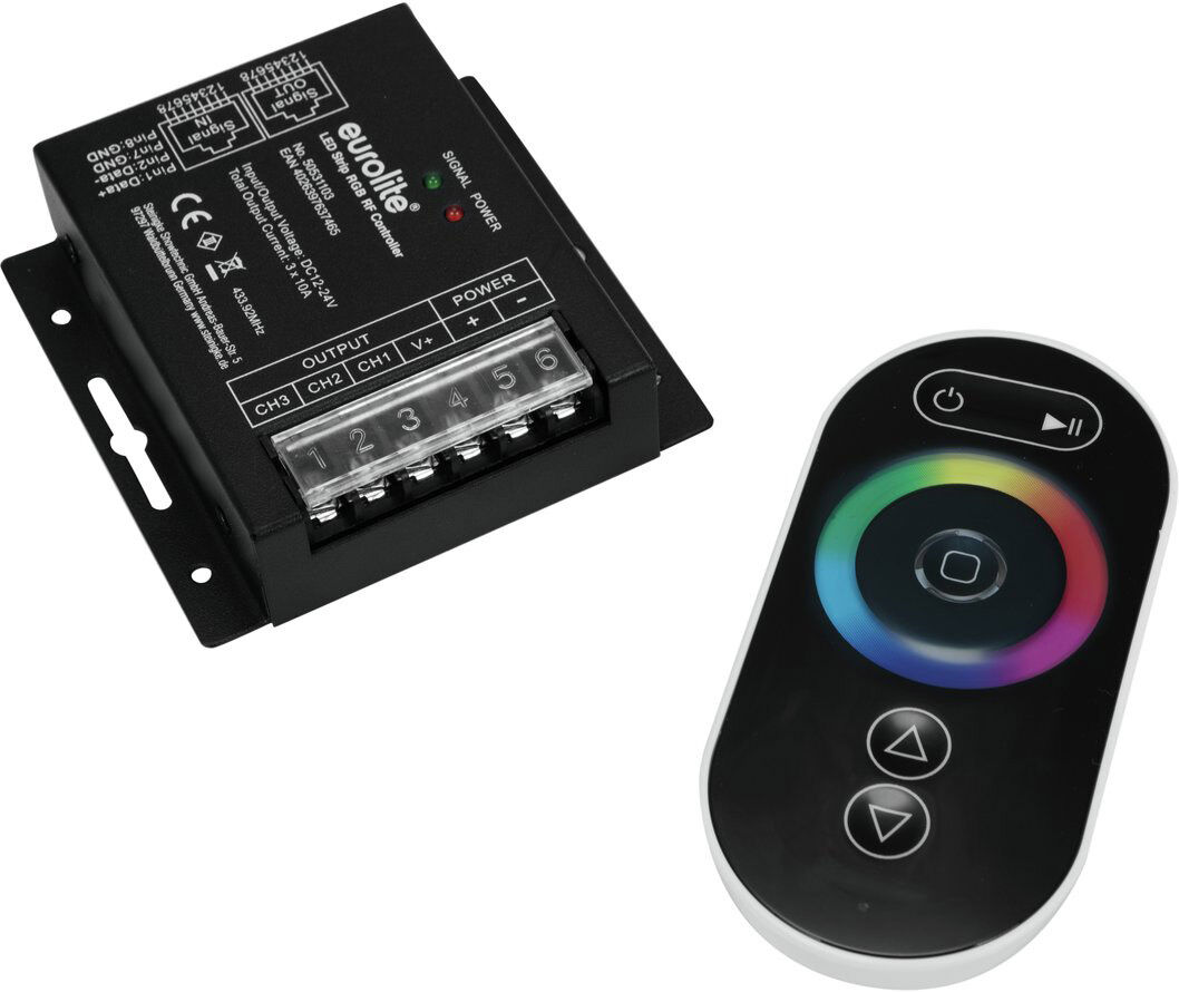EuroLite Led Strip Rgb Rf Controller