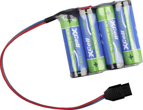 XCell Akkupack 4x Mignon (AA) NiMH 4.8V 2700