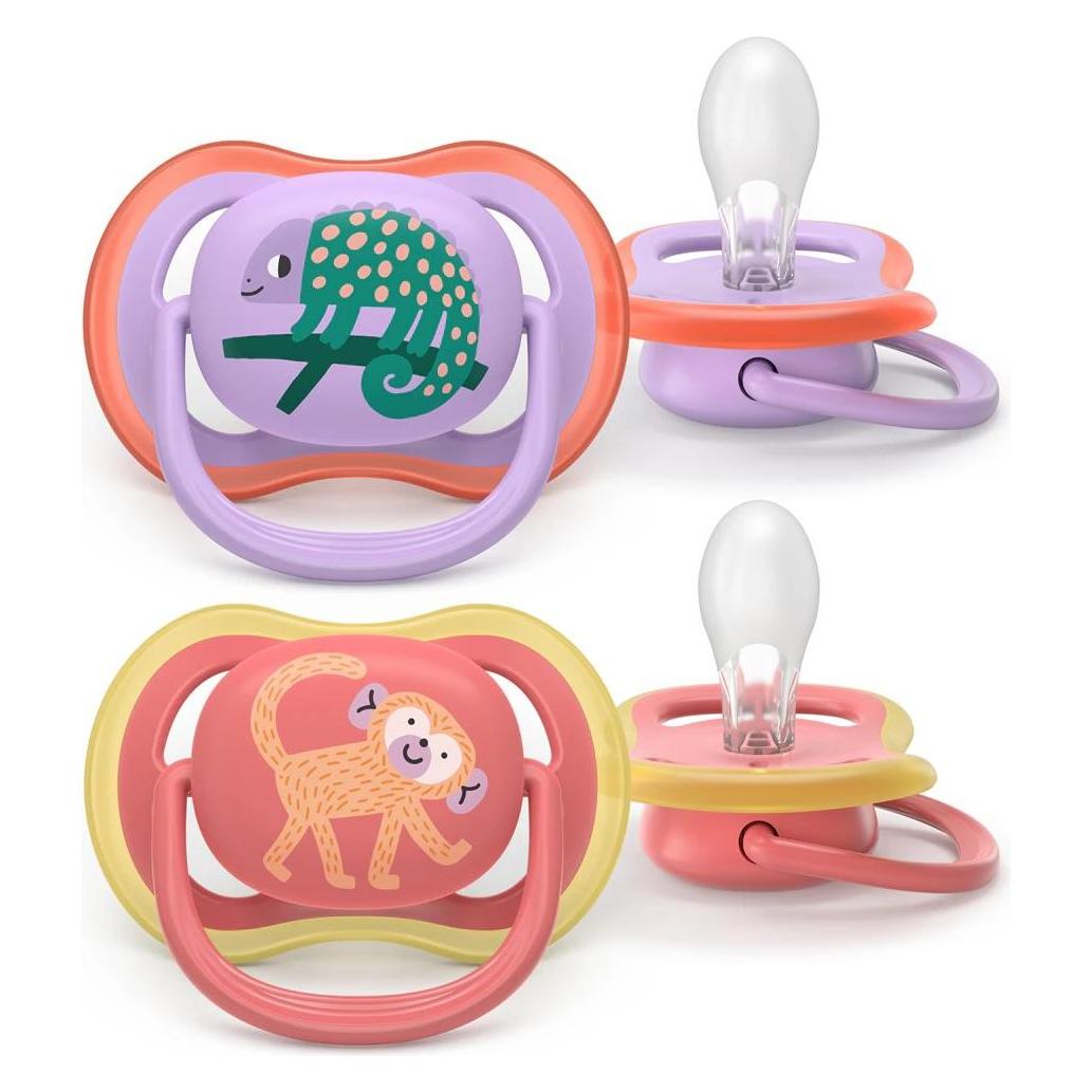 Philips Avent Ultra Air Deco maneklitis 18M+ meitenem (2 gab) (2x, 18 Monate) (72927_8720689042482)