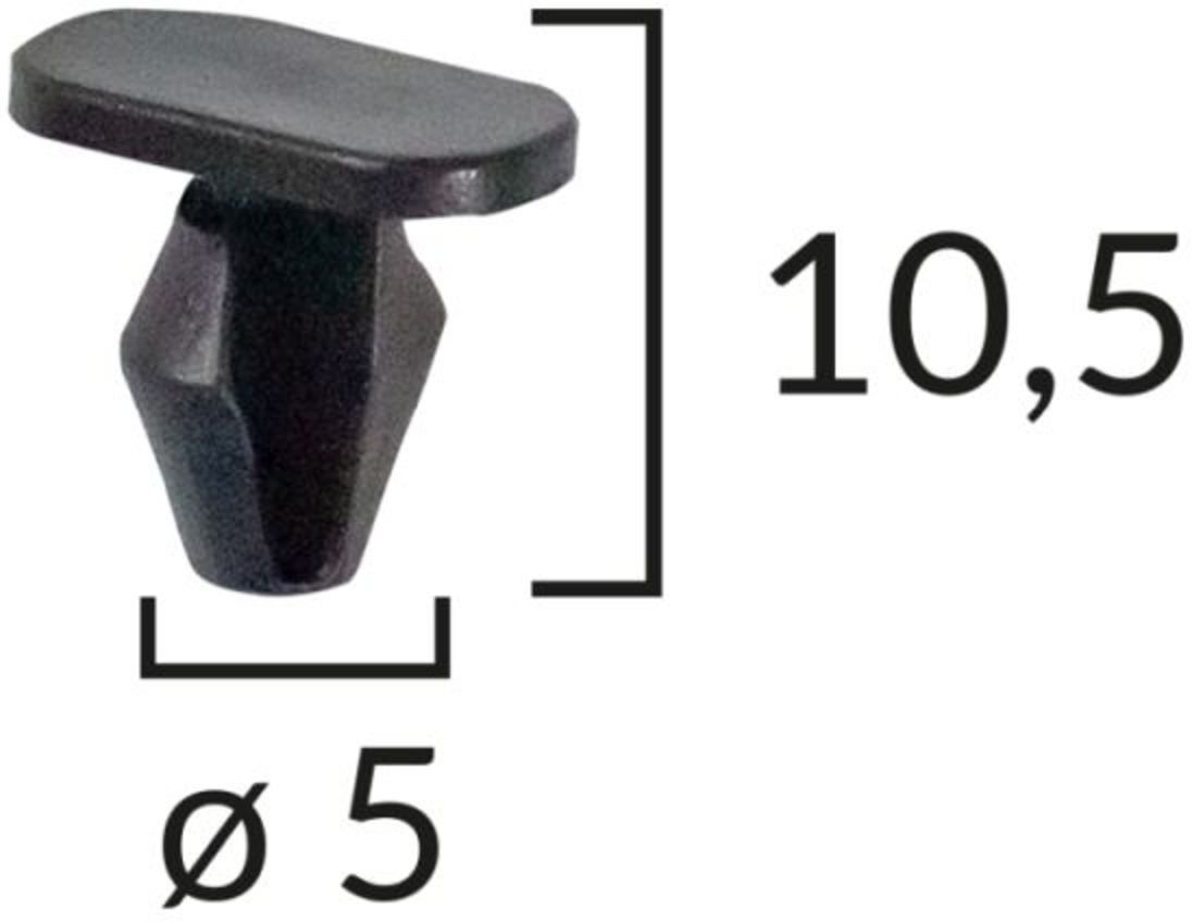 Romix Clip C60595, 10 Pezzo
