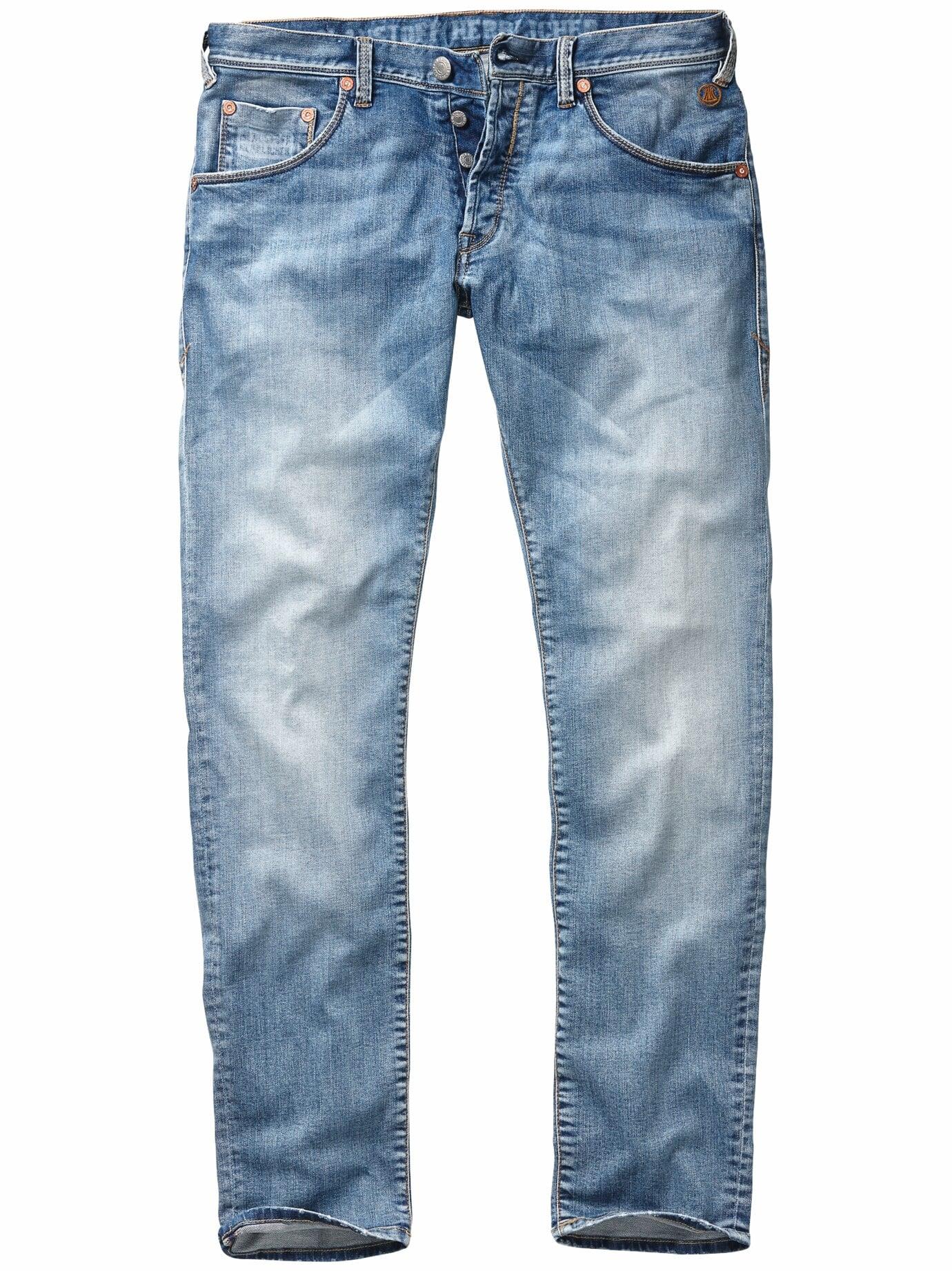 Herrlicher Herren Jeans Trade Blau 97 % Baumwolle, 3 % Elasthan