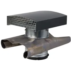 Stiebel Eltron Dachdurchführung für Schrägdach, Aluminiumhaube, DN 160