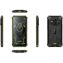 Ulefone MOBILE PHONE RUGKING 3 PRO/8/128GB GREEN (128 GB, Black, Green, 6.56", 4G), Smartphone, Grün, Schwarz