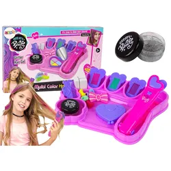 Kreide zum Malen von Haaren, farbigen Highlights, Glätteisen, Accessoires