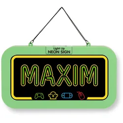 H&H NEON SCHILD MAXIM