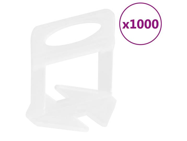vidaXL Fliesen-Nivellierclips 1000 Stk. 3 mm