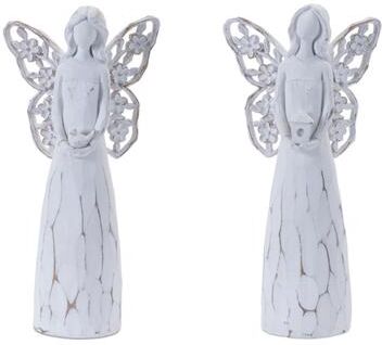 Melrose International Butterfly Wing Angel Figurine (Set of 4)