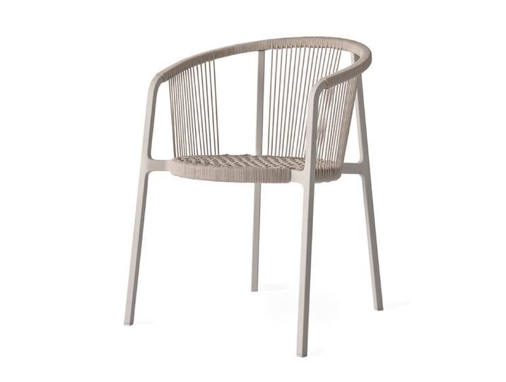 Esstischstuhl Vipp 710 Lagrasse Vipp grau, Designer Vipp Design, 57x75x54 cm