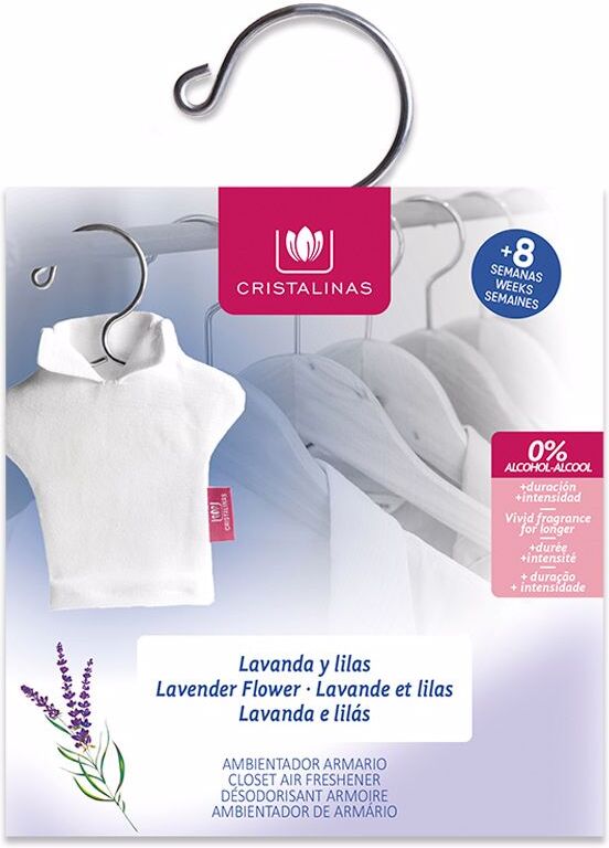 Cristalinas Closet désodorisant complet 0% #lavande