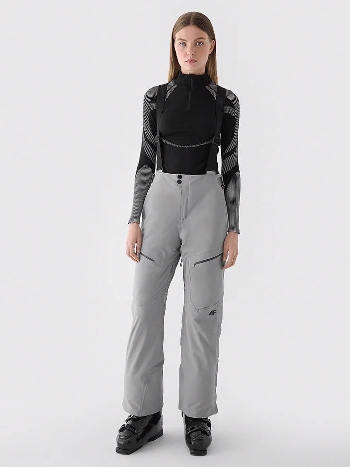 4F Ski-/ Snowboardhose in Grau - L