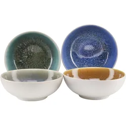 CreaTable Caldera, Schüssel + Schale, Blau, Mehrfarbig