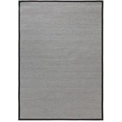 benuta Nest In- & Outdoor-Teppich Nandi Grau 90x130 cm - Teppich für Balkon, Terrasse & Garten