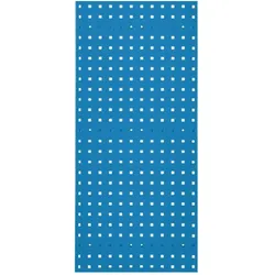 Rasterplan, Werkzeugwand, Lochplatte B450xL1000mm himmelblau, RAL 5015