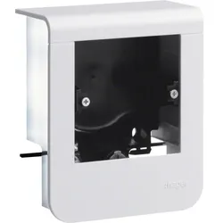 Hager Geräteträger uni design SL 20x55 vweiß