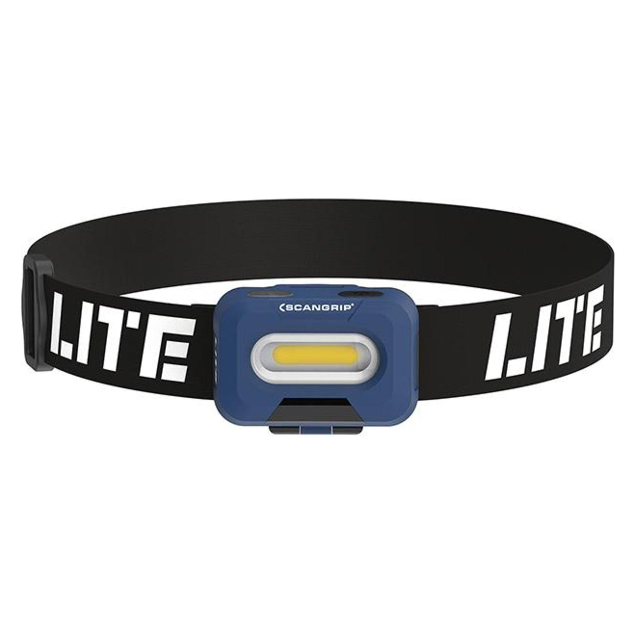 Scangrip LED-Kopfleuchte HEAD LITE A 1,5 V für Batterien 3 x AAA Micro (150 lm) (03.5670)