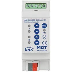 MDT technologies KNX Jalousieaktor 2-fach JAL-0210.03S